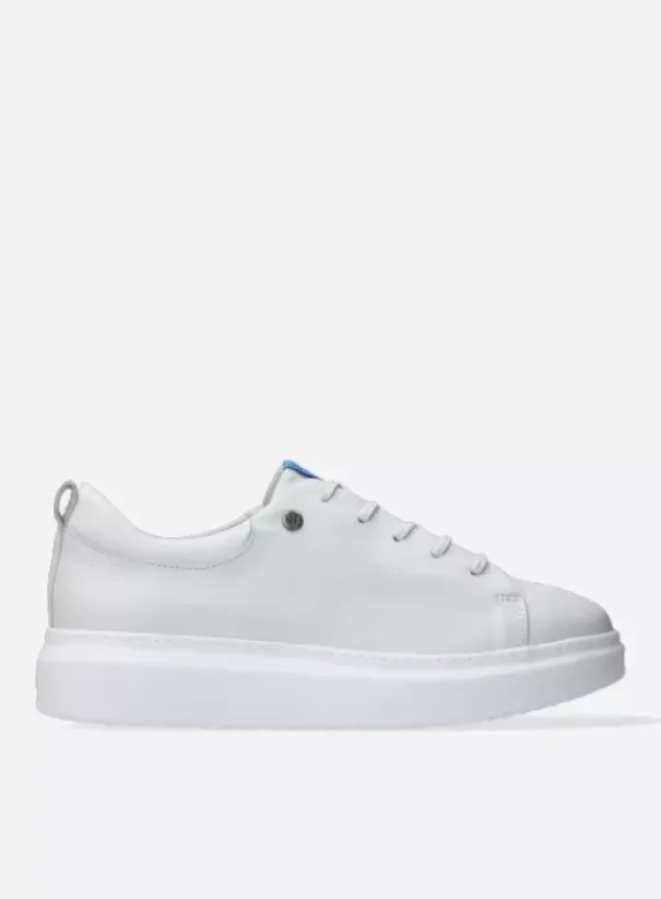 Sneakers|Veterschoenen|Wolky Move it wit leer