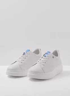 Hallux Valgus|Veterschoenen|Wolky Move it HV wit leer