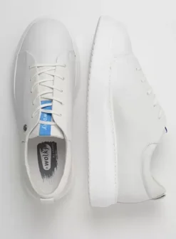 Hallux Valgus|Veterschoenen|Wolky Move it HV wit leer