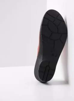 Klompen|Voorjaar/zomer|Wolky Multi Clog rood leer