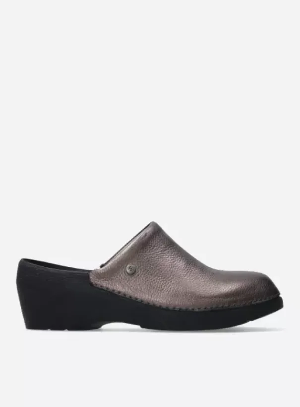 Klompen|Voorjaar/zomer|Wolky Multi Clog brons leer