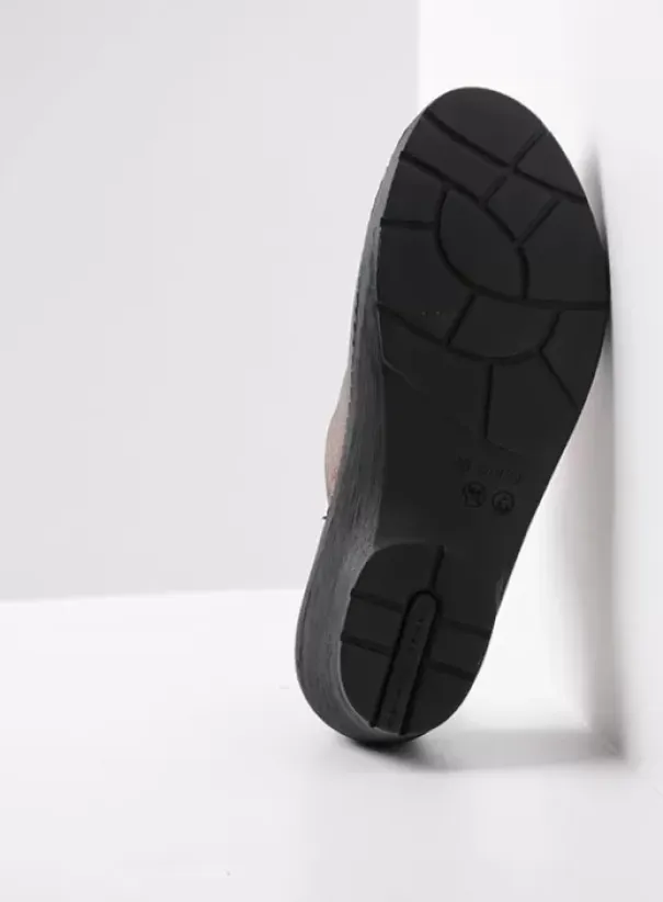 Klompen|Voorjaar/zomer|Wolky Multi Clog brons leer