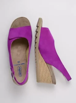 Sandalen|Wolky Murcia fuchsia suede