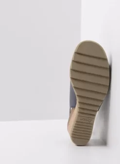 Sandalen|Voorjaar/zomer|Wolky Murcia blauw leer