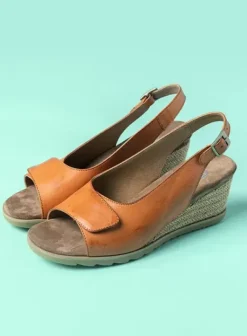 Sandalen|Wolky Murcia naturel leer
