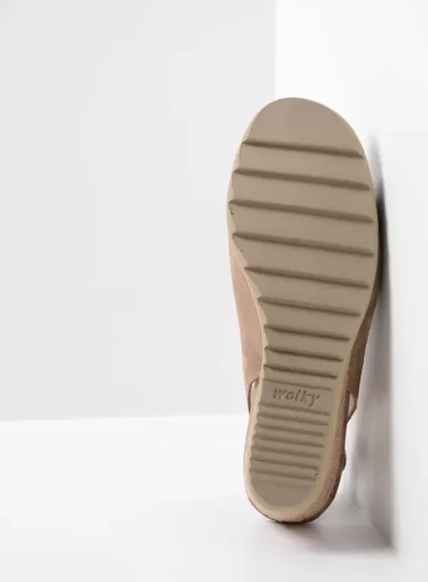 Sandalen|Voorjaar/zomer|Wolky Murcia taupe suede