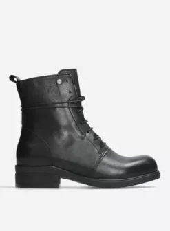 Hallux Valgus|Biker boots|Wolky Murray HV zwart leer