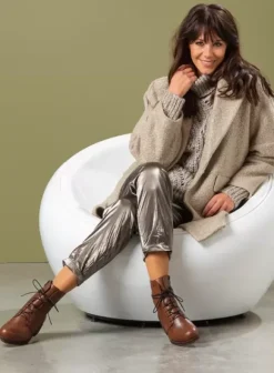 Hallux Valgus|Biker boots|Wolky Murray HV cognac leer