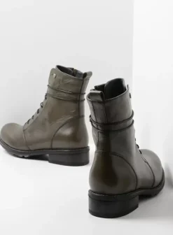 Volle voeten|Biker boots|Wolky Murray XW cactus leer