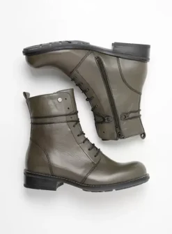 Volle voeten|Biker boots|Wolky Murray XW cactus leer