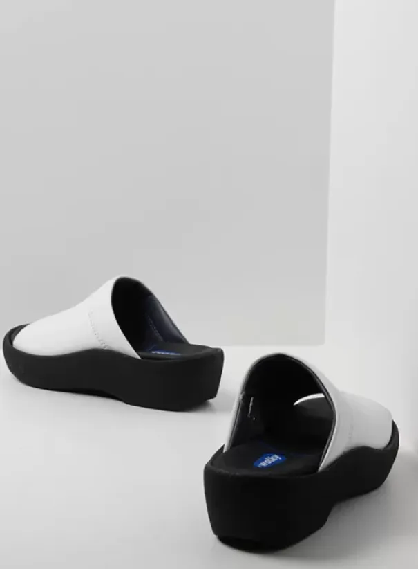 Slippers|Voorjaar/zomer|Wolky Nassau wit leer