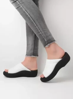Slippers|Voorjaar/zomer|Wolky Nassau wit leer