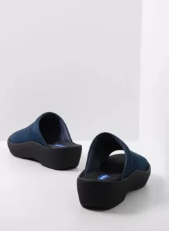 Slippers|Voorjaar/zomer|Wolky Nassau denim nubuck