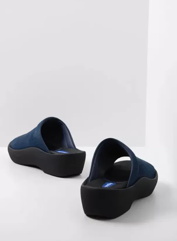 Slippers|Voorjaar/zomer|Wolky Nassau denim nubuck