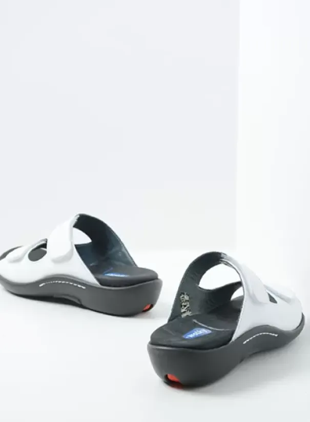 Slippers|Voorjaar/zomer|Wolky Nepeta wit leer