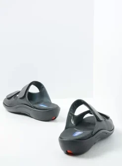 Slippers|Voorjaar/zomer|Wolky Nepeta zwart leer