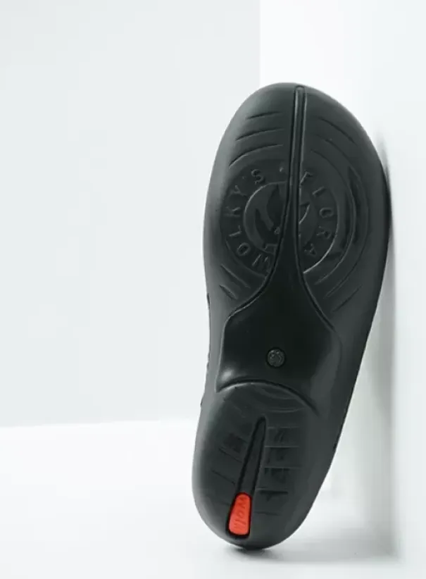 Slippers|Voorjaar/zomer|Wolky Nepeta zwart leer