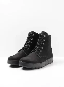 Volle voeten|Laarzen|Wolky New Wave zwart nubuck