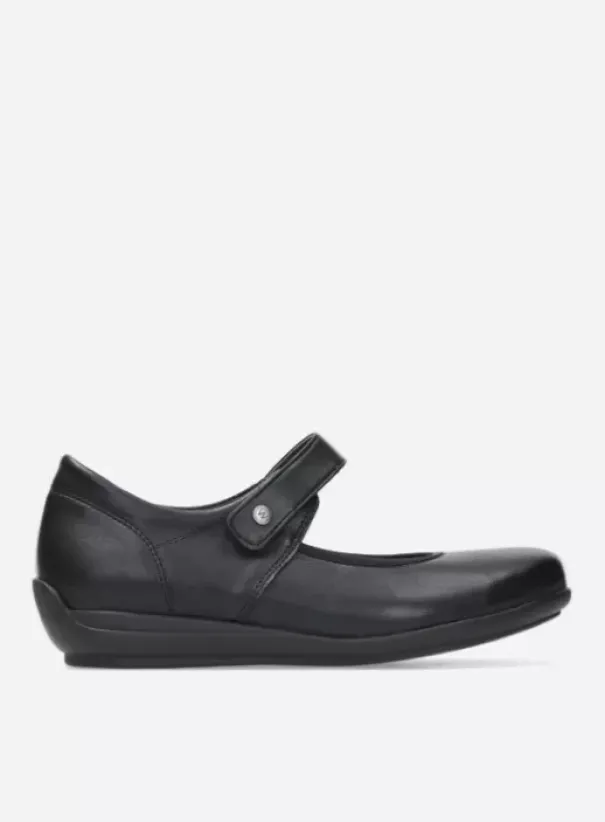 Hallux Valgus|Bandschoenen|Wolky Noble F2F zwart biocare