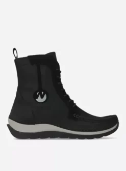 Laarzen|Veterschoenen|Wolky Ocean zwart nubuck