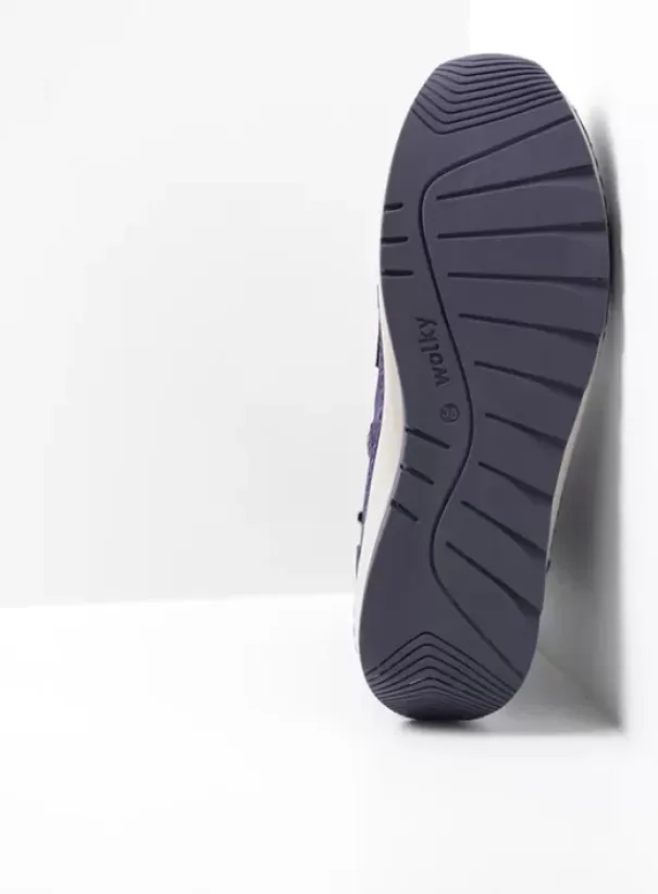 Laarzen|Veterschoenen|Wolky Ocean paars nubuck