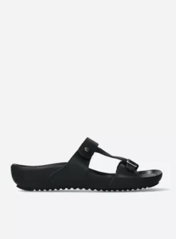 Slippers|Voorjaar/zomer|Wolky O'Connor zwart leer