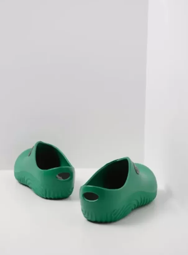 Klompen|Wolky OK Clog-Klomp groen fluor PU