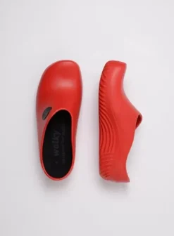 Klompen|Wolky OK Clog-Klomp rood PU