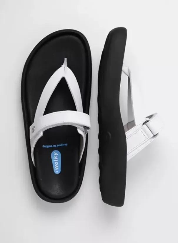 Slippers|Voorjaar/zomer|Wolky Peace wit leer