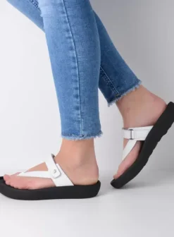 Slippers|Voorjaar/zomer|Wolky Peace wit leer