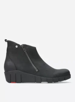 Hielspoor|Hallux Valgus|Wolky Phoenix HV zwart nubuck