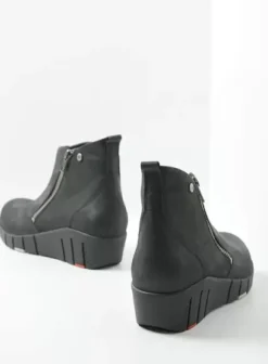 Hielspoor|Hallux Valgus|Wolky Phoenix HV zwart nubuck