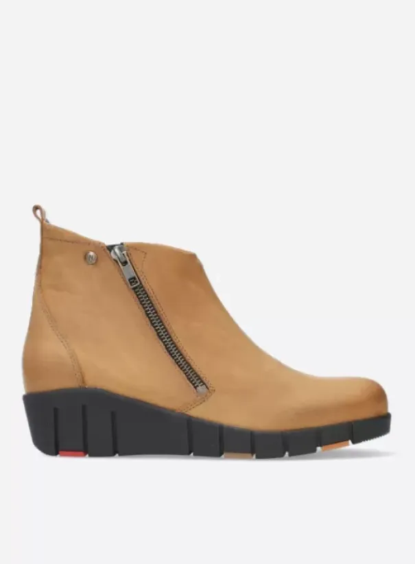 Hielspoor|Hallux Valgus|Wolky Phoenix HV camel nubuck