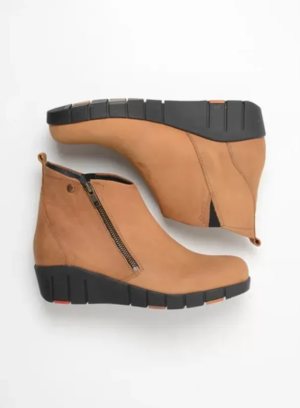 Hielspoor|Hallux Valgus|Wolky Phoenix HV camel nubuck