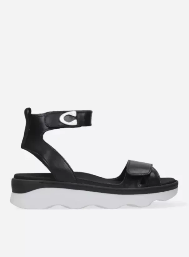 Sandalen|Voorjaar/zomer|Wolky Plata zwart/wit leer