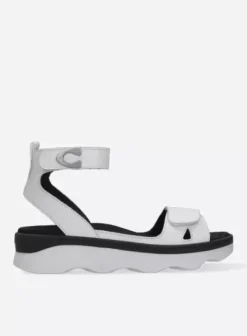 Sandalen|Wolky Plata wit leer