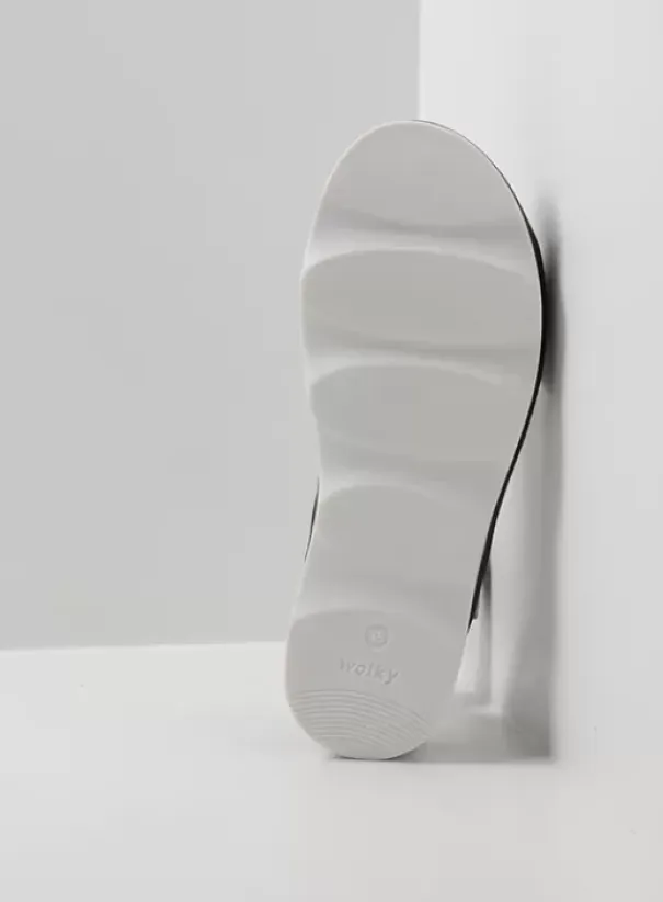 Sandalen|Wolky Plata wit leer