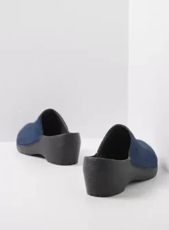 Klompen|Voorjaar/zomer|Wolky PRO-Clog blauw nubuck