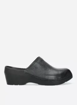 Klompen|Voorjaar/zomer|Wolky PRO-Clog zwart leer