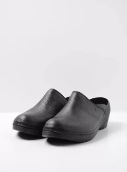 Klompen|Voorjaar/zomer|Wolky PRO-Clog zwart leer