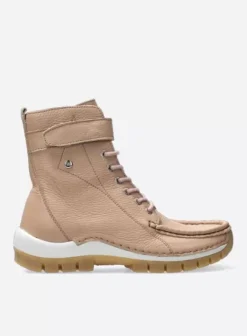 Veterschoenen|Voorjaar/zomer|Wolky Reach lichtbeige leer