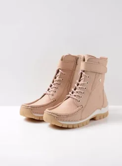Veterschoenen|Voorjaar/zomer|Wolky Reach lichtbeige leer