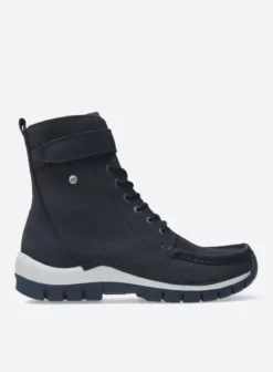 Laarzen|Veterschoenen|Wolky Reach blauw nubuck