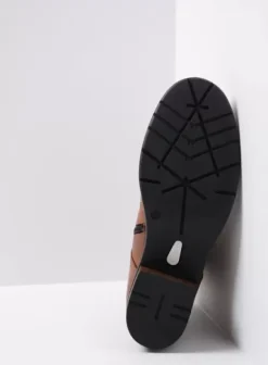 Biker boots|Laarzen|Wolky Red Deer cognac leer