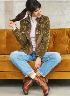 Biker boots|Laarzen|Wolky Red Deer cognac leer