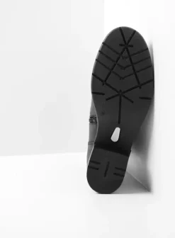 Biker boots|Laarzen|Wolky Rimbley zwart leer