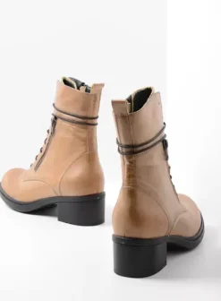 Biker boots|Laarzen|Wolky Rimbley safari leer
