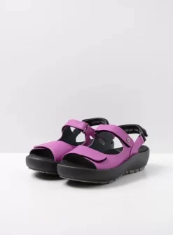 Sandalen|Voorjaar/zomer|Wolky Rio fuchsia leer