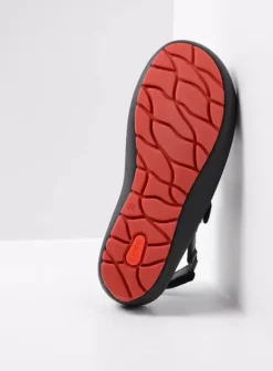 Sandalen|Wolky Rio zwart leer