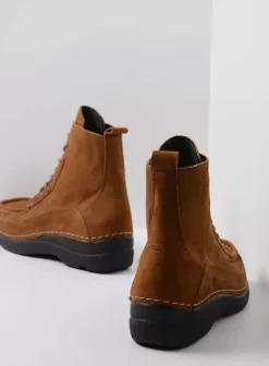 Veterschoenen|Wolky Roll Boot cognac nubuck
